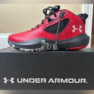 Under Armour Lockdown 6 Boys' Basketball Shoe New In Box Size 4